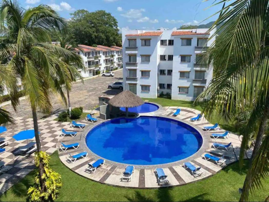 Hermoso Condominio Con Alberca Y Club De Playa!! Manzanillo Exteriör bild