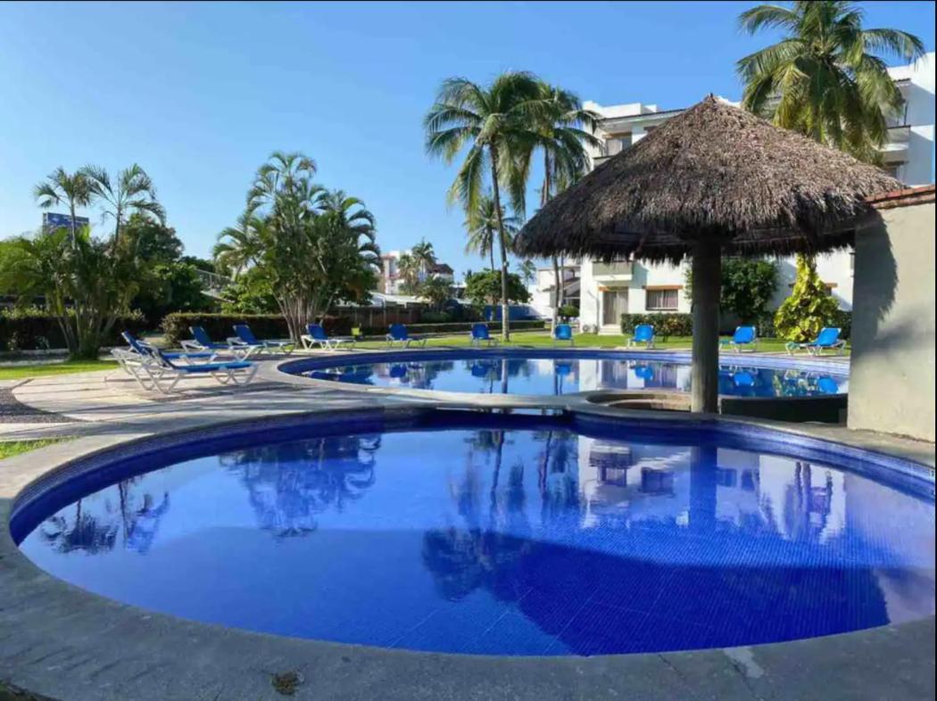 Hermoso Condominio Con Alberca Y Club De Playa!! Manzanillo Exteriör bild